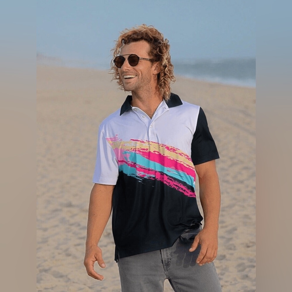 Chubbies The Tennis Champ Performance Polo